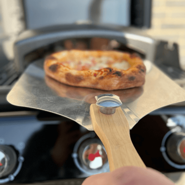 Magma pizzaspade alu pizza bagning